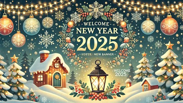 تهنئة رأس السنة الميلادية