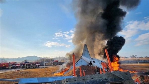 حادث طائرة كوريا