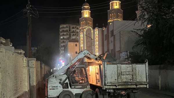 نظافة حول الكنائس