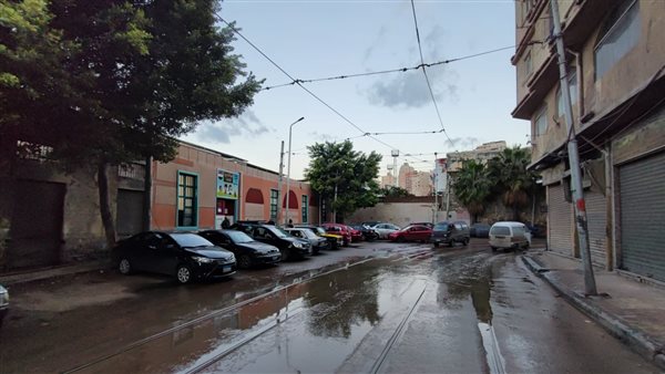 استمرار سقوط الأمطار