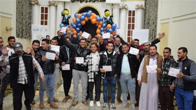  تخريج الدفعة الأولى من مشروع نور حياتهم لمحو الأمية بالإسكندرية