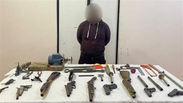 المتهم والمضبوطات