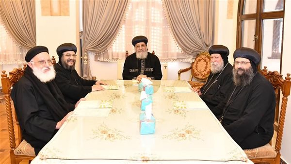 البابا تواضروس بصحبة