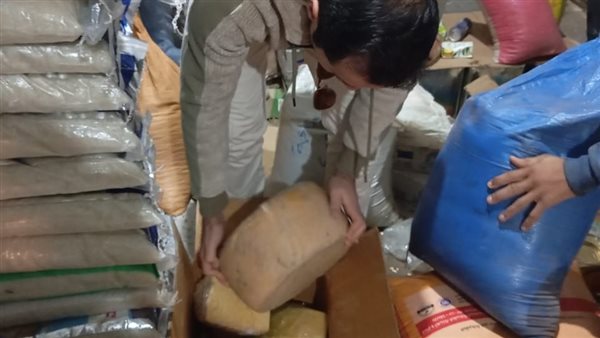 جانب من المضبوطات