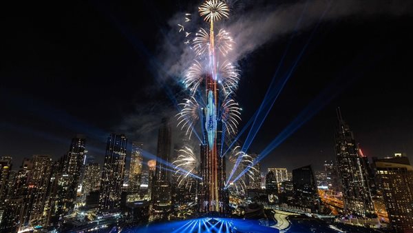 احتفالات برج خليفة