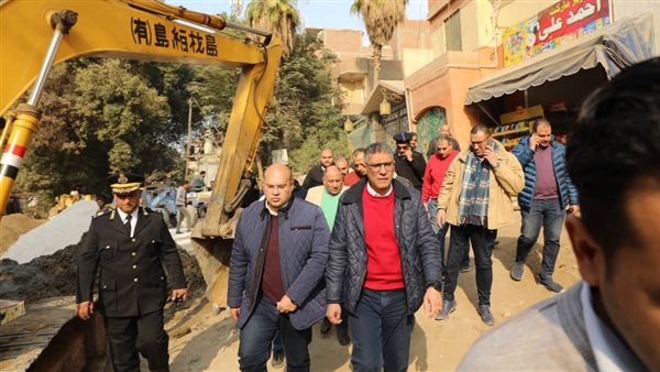 محافظ الجيزة خلال