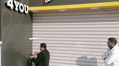 غلق وتشميع محال ومطاعم تجارية مخالفة في مدينة نصر| صور