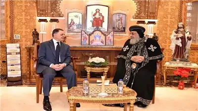 وزير الداخلية يهنئ البابا توضروس الثاني بمناسبة الاحتفال بعيد الميلاد المجيد