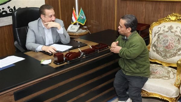 لقاء محافظ المنوفية