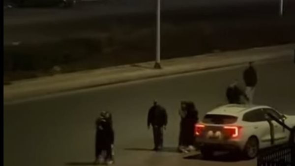 جانب من المشاجرة