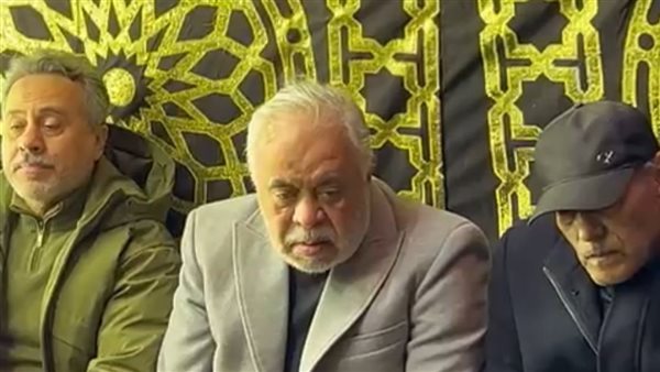 عزاء شقيقة أحمد بدير