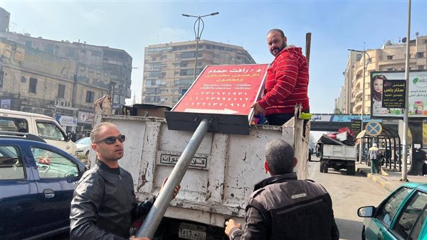 جانب من الحملة بحي