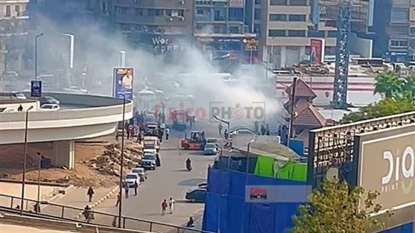 حريق سور نادي الزمالك