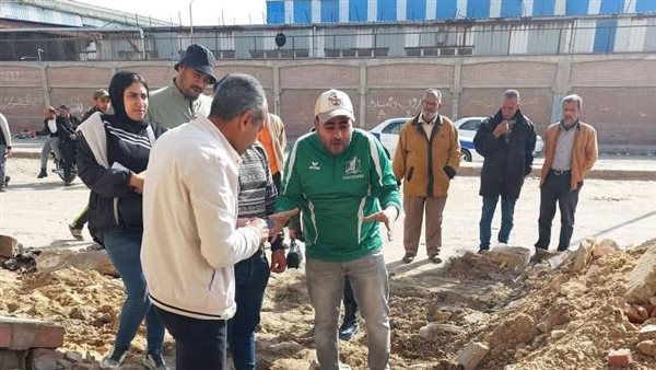 أعمال إصلاح كسر ماسورة