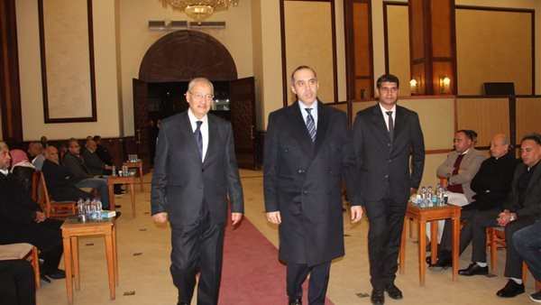 عزاء شقيقة المستشار