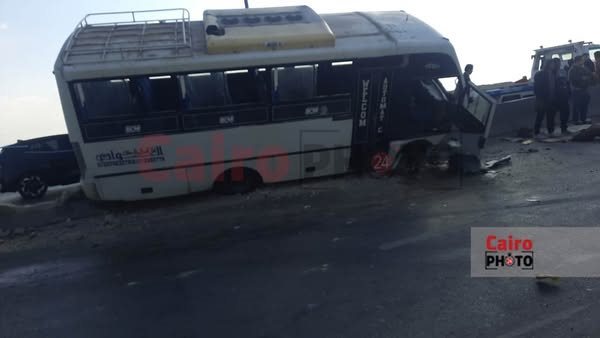 حادث تصادم أتوبيس