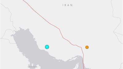 زلزال بقوة 5.5 ريختر يضرب جنوب إيران