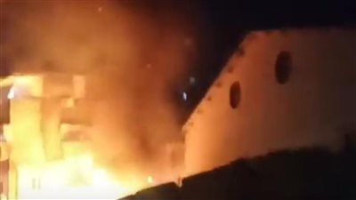 السيطرة على حريق في مخزن أخشاب بمنطقة اللبان بالإسكندرية