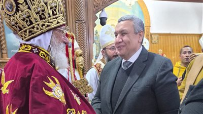 وكيل خطة النواب يقدم التهنئة للأقباط في عدة كنائس بسوهاج بمناسبة عيد الميلاد المجيد 