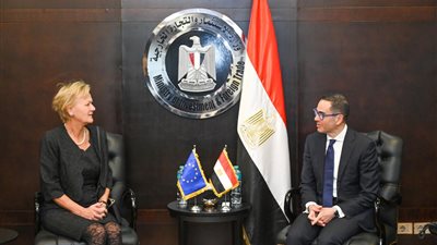 وزير الاستثمار يبحث مع سفيرة الاتحاد الأوروبي بالقاهرة سبل تعزيز التعاون التجاري 