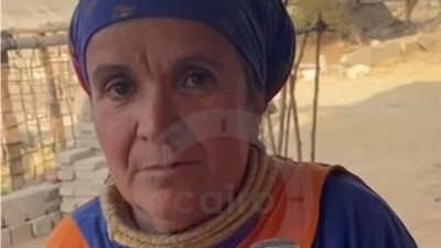 إحدى شهود عيان حريق خط بترول الخانكة: كنا نايمين ولقينا البيوت بتتهز وهتقع علينا من الحريق|فيديو 