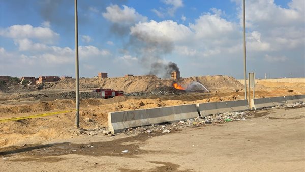 ادث كسر خط نقل البوتاجاز