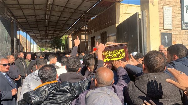 جنازة مهيبة للنائب