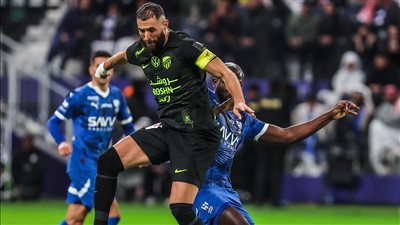 نتيجة مباراة الهلال والاتحاد في ربع نهائي كأس خادم الحرمين.. بنزيما يقود النمور لـ نصف النهائي