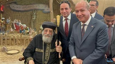 اللواء أشرف يعقوب يهنئ البابا تواضروس والشعب المصري بعيد الميلاد المجيد