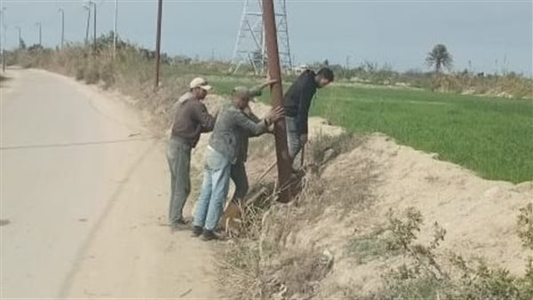 رفع كفاءة أعمدة الإنارة