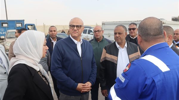 محافظ القليوبية خلال