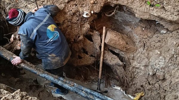 إصلاح كسر ماسورة