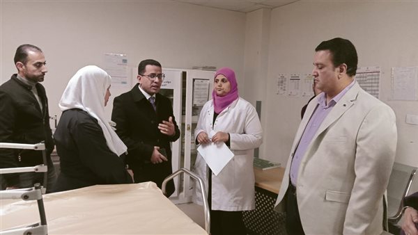 وفد وزارة الصحة