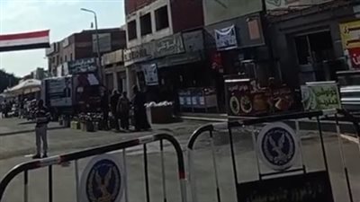 تخفيضات على السلع.. إقبال المواطنين على سوق اليوم الواحد برأس سدر قبل افتتاحه | بث مباشر 