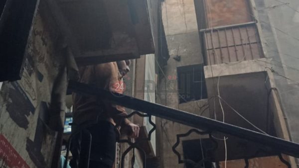  حريق بمخزن اكسسوارات