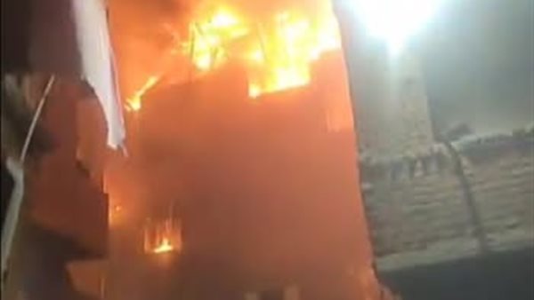  حريق منازل منشية