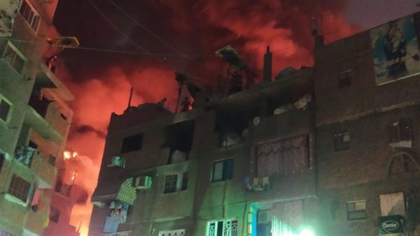 حريق منشية ناصر