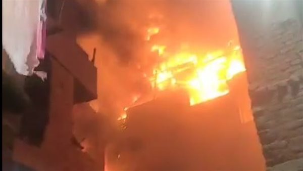 حريق منشأة ناصر