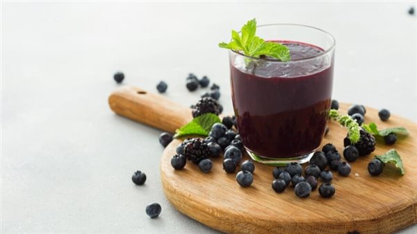 عصير التوت البري