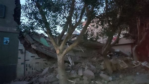 انهيار منزل بأسيوط