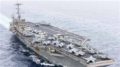 للمرة الخامسة.. الحوثي تعلن استهداف حاملة الطائرات الأمريكية يو أس أس ترومان