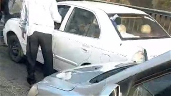 جانب من الحادث 