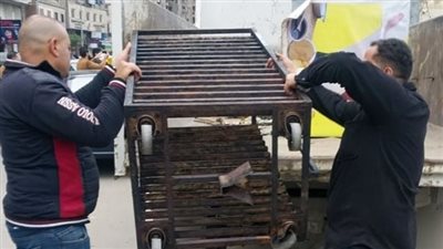 إزالة 1147 حالة إشغال وتحصيل 110 آلاف جنيه في حملات مكبرة بالإسكندرية