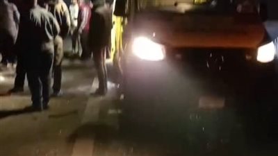 مصرع شخص وإصابة 8 آخرين في حادث انقلاب ميكروباص بطريق شبرا بنها الحر 