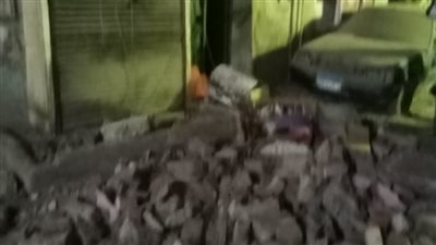 دون خسائر بشرية.. تفاصيل سقوط حائط بالدور العلوي لمنزل في شبرا الخيمة| صور