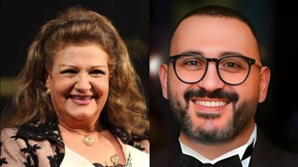 أكرم حسني وميمي جمال