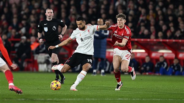 مباراة ليفربول ونوتنجهام