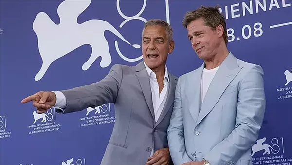 جورج كلوني وبراد