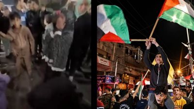 ألعاب نارية وسجدات شكر.. مظاهر احتفال أهالي غزة بقرار وقف إطلاق النار وسط استمرار القصف الإسرائيلي
