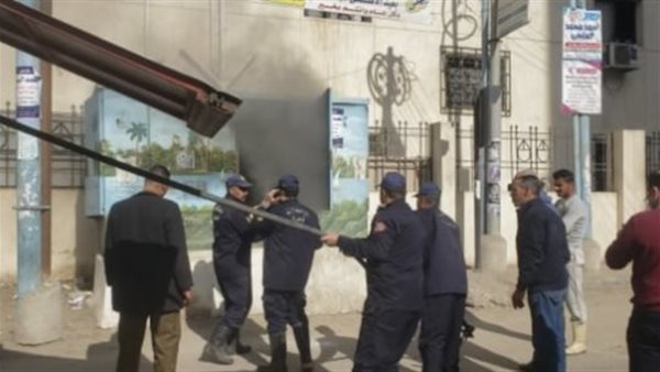 حريق محول كهرباء